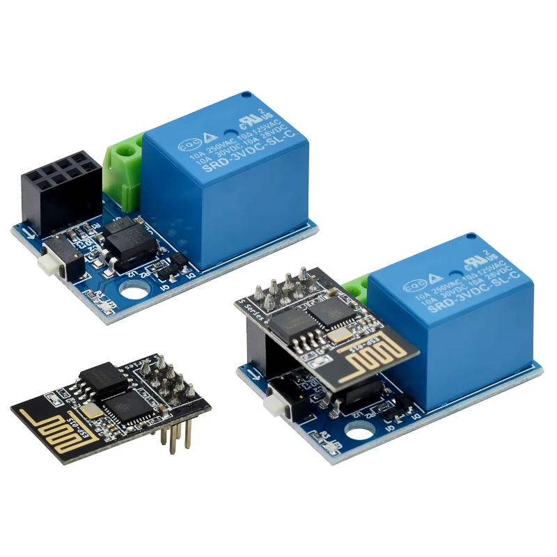 Home Automation Diy Projects - ESP8266 ESP-01S 5V Wifi Röle Modülü