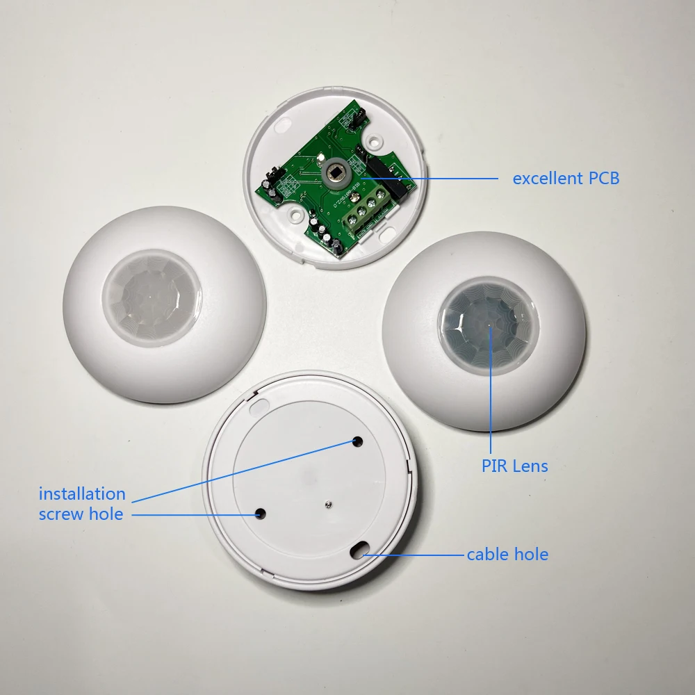 İç Mekan 360 °   Tavan Tipi Kı - Motion Sensor Pir Wired incelemesi ve fiyatı